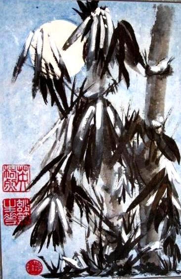 Winter Bamboo (29"X14")