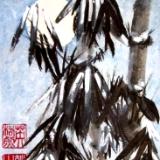 Winter Bamboo (29"X14")