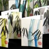 "Lucky Bamboo" blank note cards