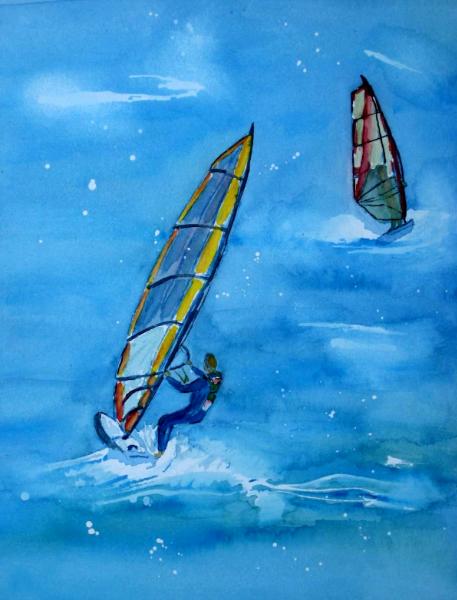 Windsurfers