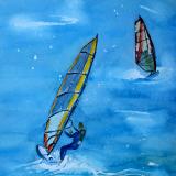 Windsurfers